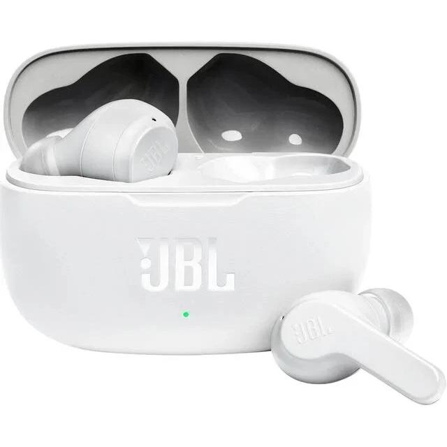 JBL Vibe 200TWS Earbud Bluetooth Earphones - White Refurbished - JBL refurbished available on Backmarket