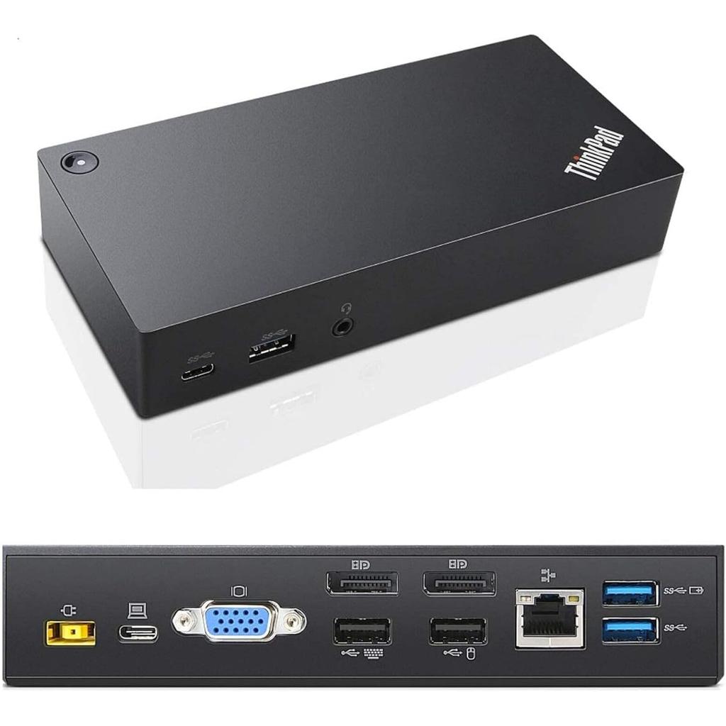 Lenovo DK1633 Docking Station Refurbished - Lenovo refurbished available on Backmarket