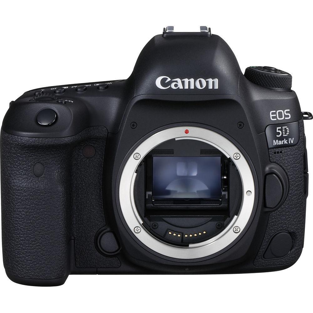 Canon EOS 5D Mark IV - Black + Lens Canon EF 24-70mm f/4L IS USM - Black Refurbished - Canon refurbished available on Backmarket