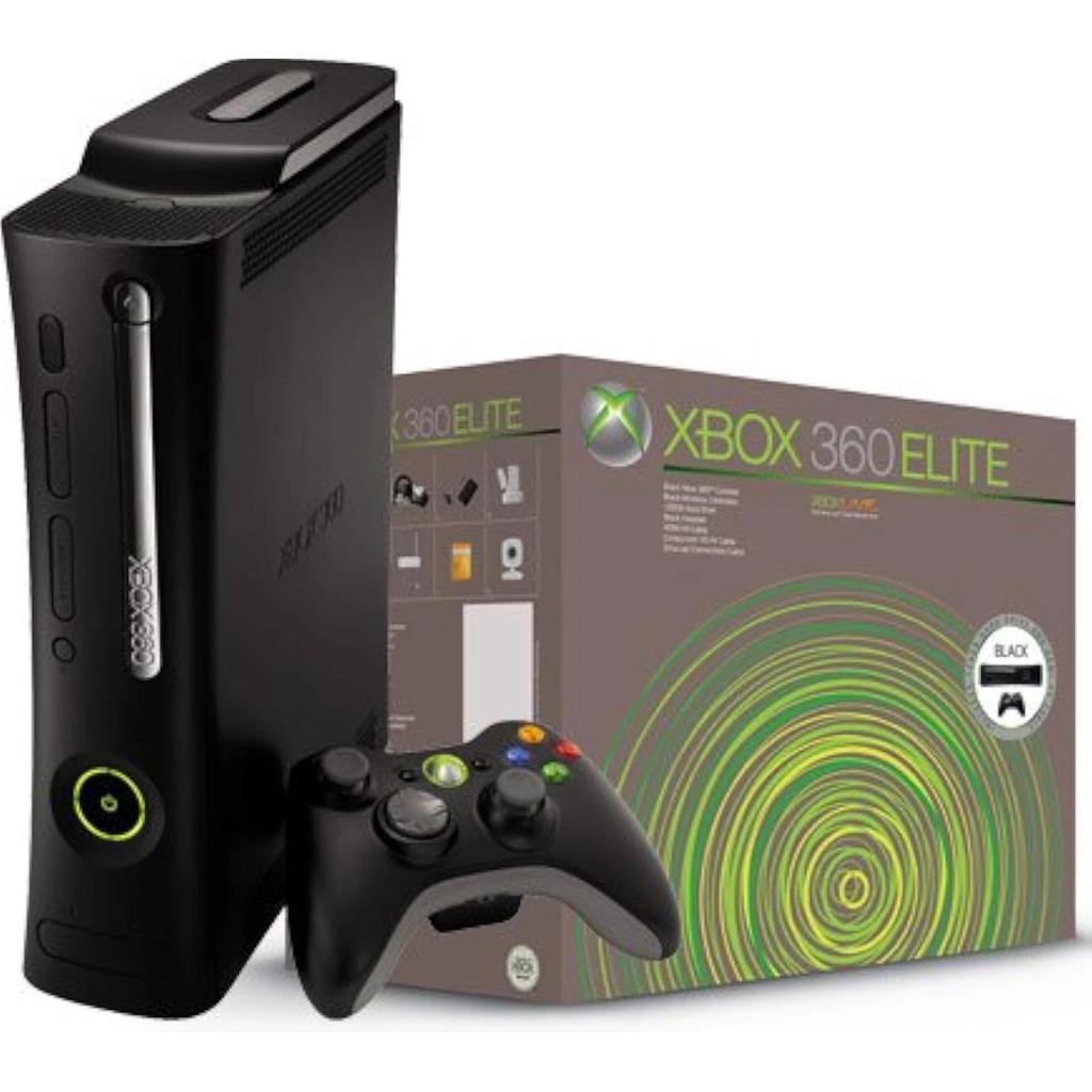 Xbox 360 Elite - Black Refurbished - Microsoft refurbished available on Backmarket