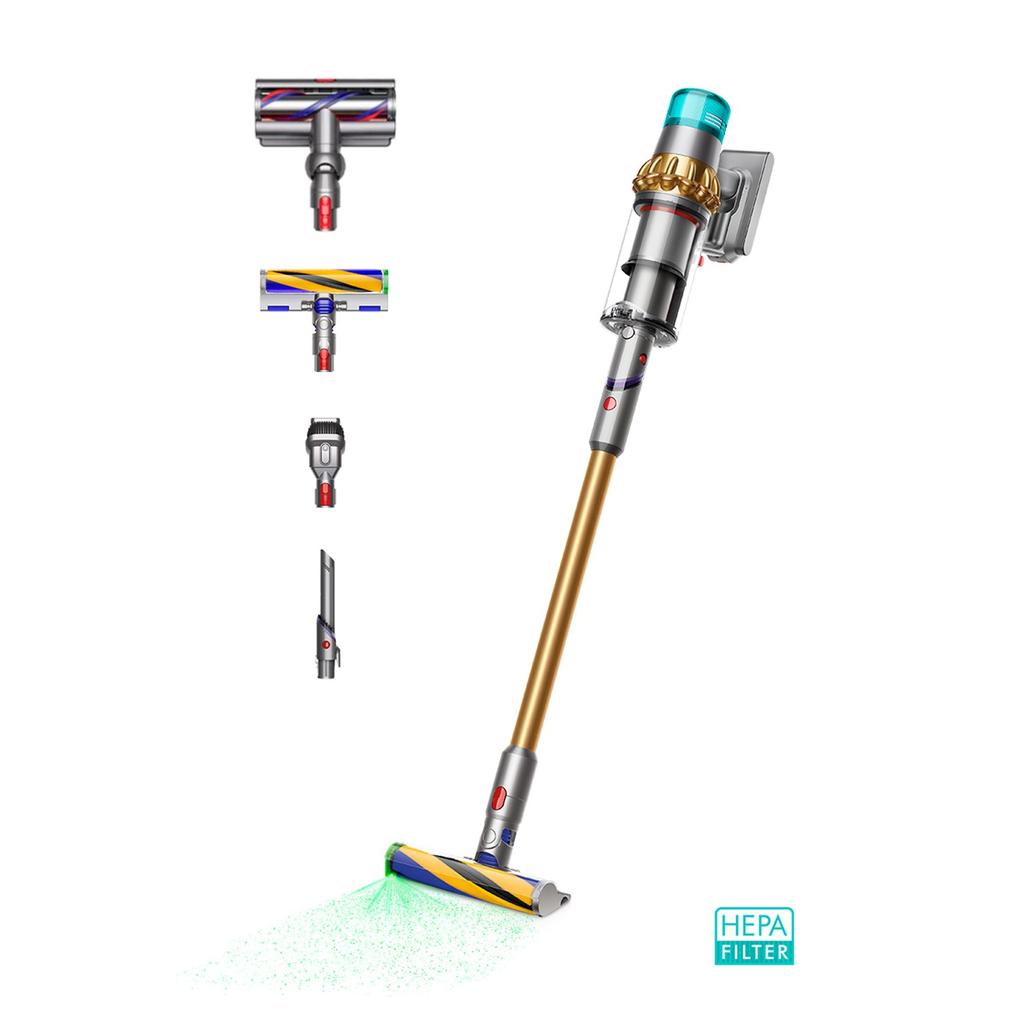 Dyson V15 Detect Vacuum Cleaner - Iron/Gold Refurbished - Dyson refurbished available on Backmarket