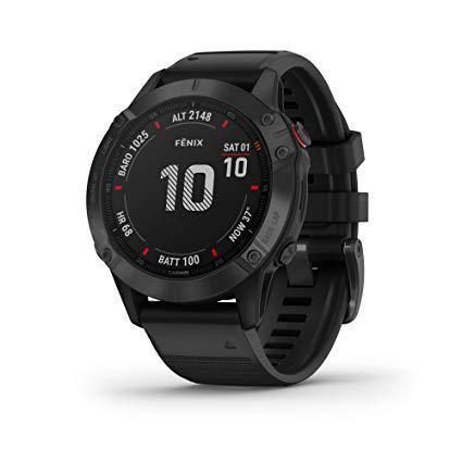 Garmin Fenix 6S Pro Bluetooth 42 mm - Black Refurbished - Garmin refurbished available on Backmarket