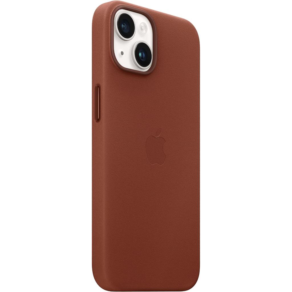 Apple Case iPhone 14 Plus - Leather Brown Refurbished - Apple refurbished available on Backmarket