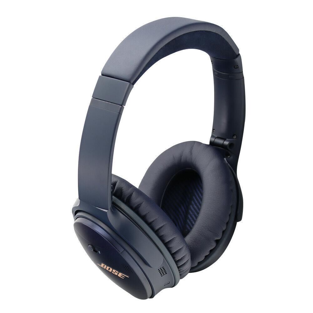 Bose QuietComfort 35 II Noise cancelling Headphone Bluetooth with microphone - Blue Reconditionné - Bose refurbished available on Backmarket