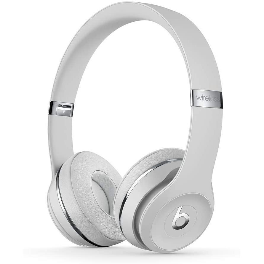 Beats By Dr. Dre Beats Solo3 Headphone Bluetooth with microphone - Silver Refurbished - Beats by Dr. Dre refurbished available on Backmarket