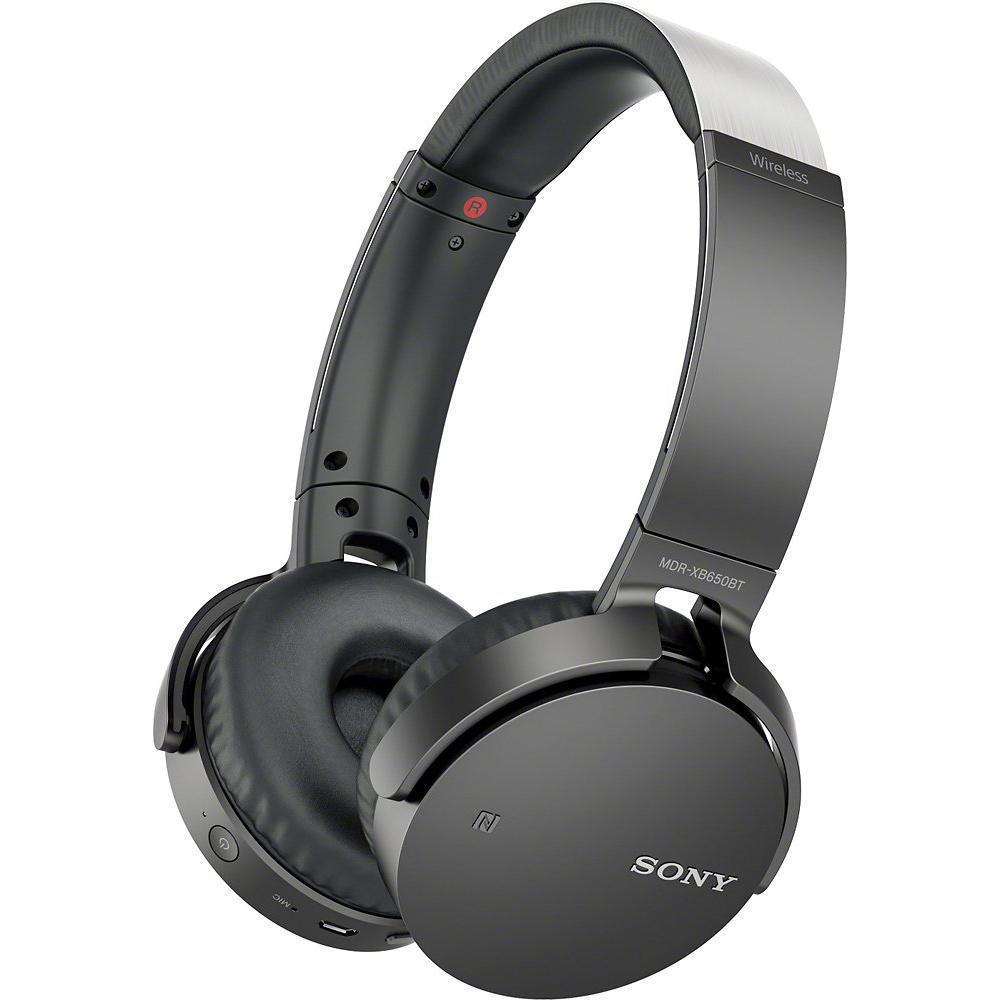 Sony MDR-XB650BT Headphone Bluetooth with microphone - Black Refurbished - Sony refurbished available on Backmarket