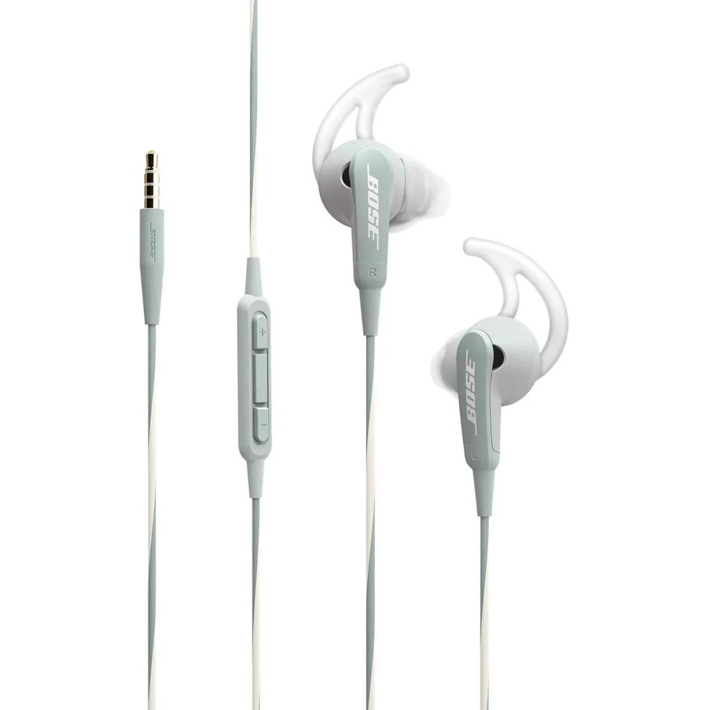 Bose Soundsport Earbud Noise-Cancelling Earphones - White Reconditionné - Bose refurbished available on Backmarket