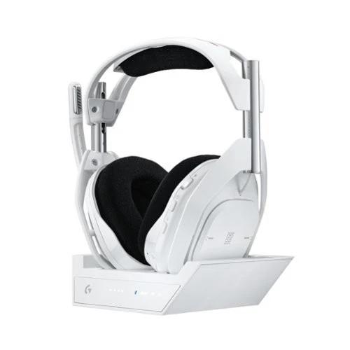 Logitech Astro A50 X LIGHTSPEED Noise cancelling Gaming Headphone with microphone - White Reconditionné - Logitech refurbished available on Backmarket
