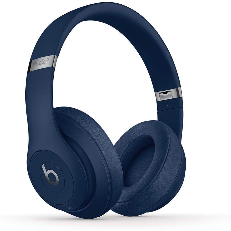 Beats By Dr. Dre Beats Studio 3 Wireless Headphone Bluetooth with microphone - Blue Refurbished - Beats by Dr. Dre refurbished available on Backmarket
