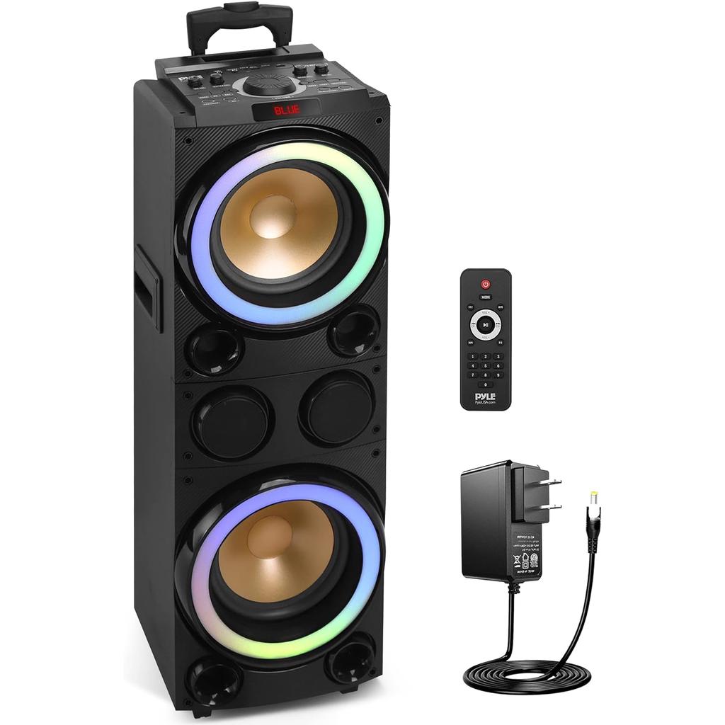 Pyle PPHD210 Bluetooth speakers - Black Refurbished - Pyle refurbished available on Backmarket