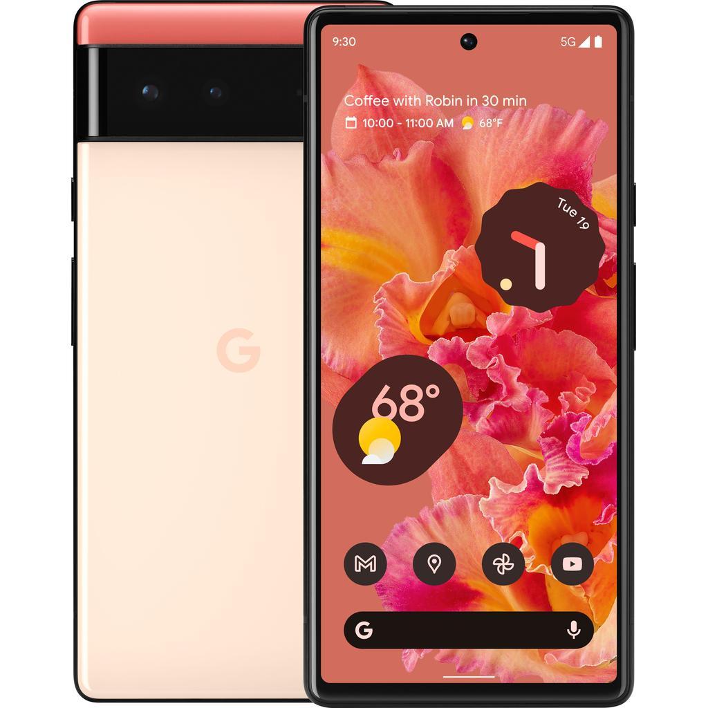 Google Pixel 6 128GB - Coral - Unlocked Refurbished - Google refurbished available on Backmarket