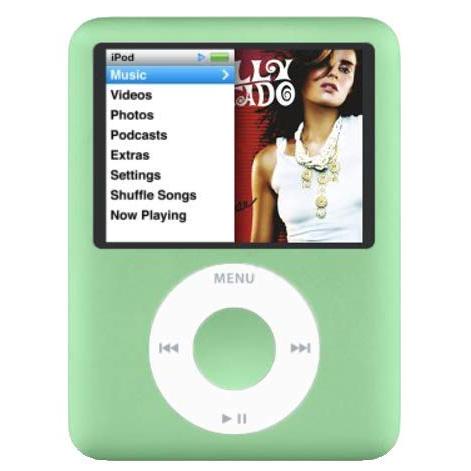 iPod nano 3 2007 8GB - Green Refurbished - Apple refurbished available on Backmarket