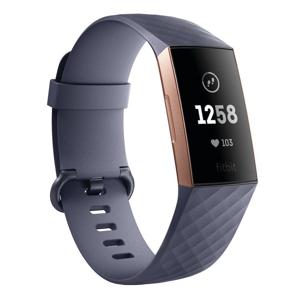 Fitbit Smart Watch charge 3 HR GPS - Rose Gold /gray Reconditionné - Fitbit refurbished available on Backmarket