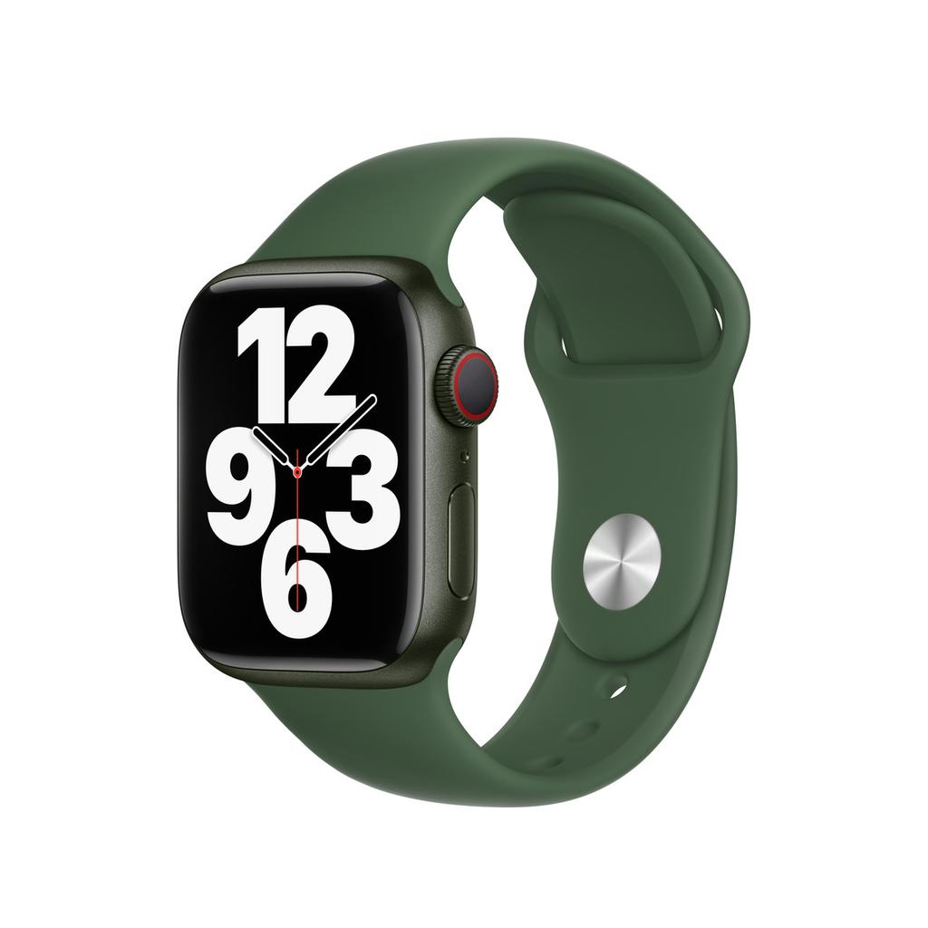 Apple Watch Series 7 (2021) GPS 45 mm - Aluminium Green - Sport band Green Refurbished - Apple refurbished available on Backmarket
