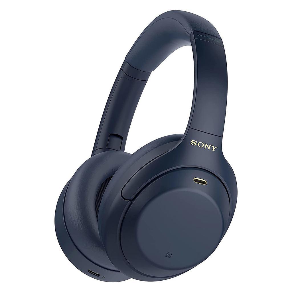 Sony WH-1000XM4 Noise cancelling Headphone Bluetooth with microphone - Blue Refurbished - Sony refurbished available on Backmarket