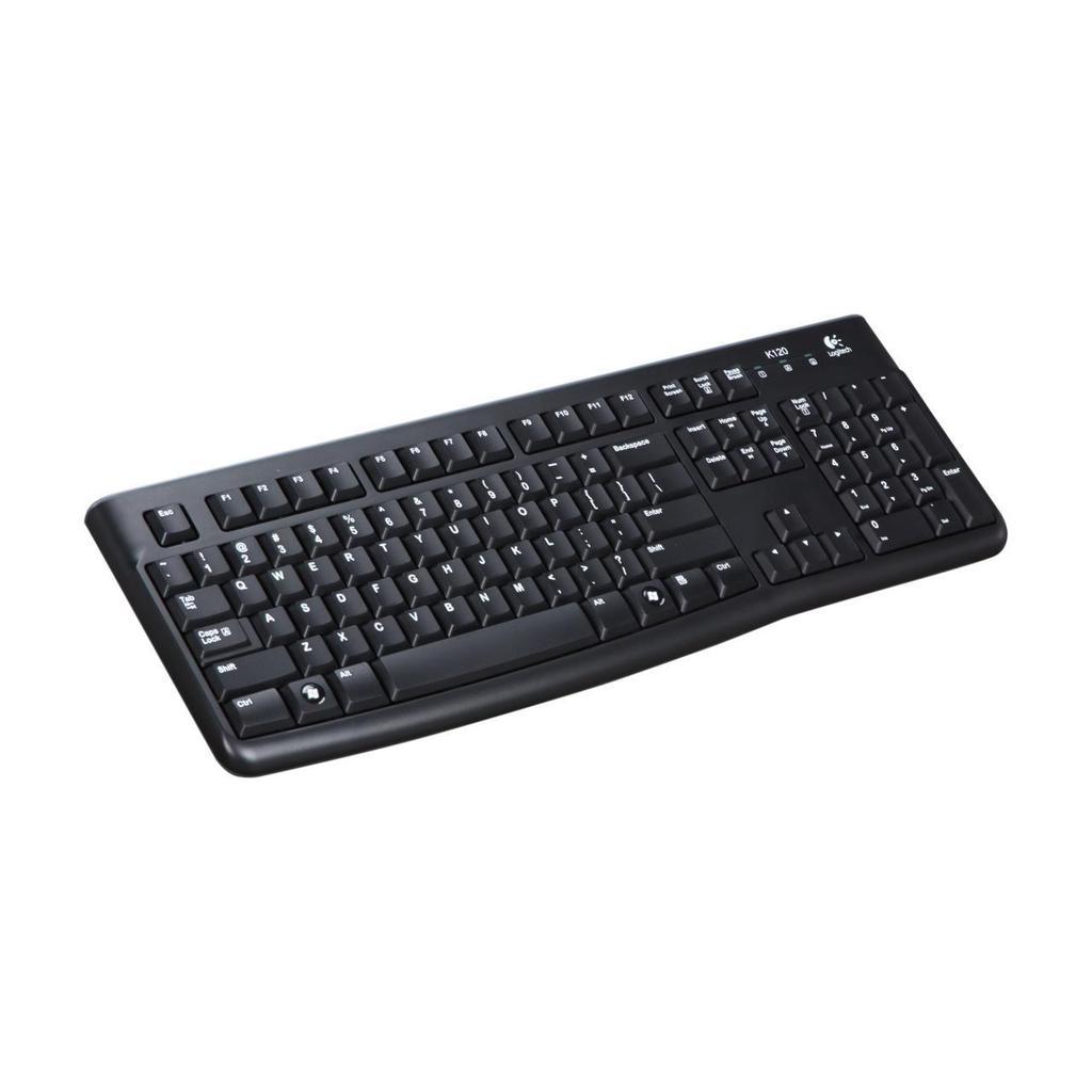 Logitech Keyboard QWERTY K120 Refurbished - Logitech refurbished available on Backmarket