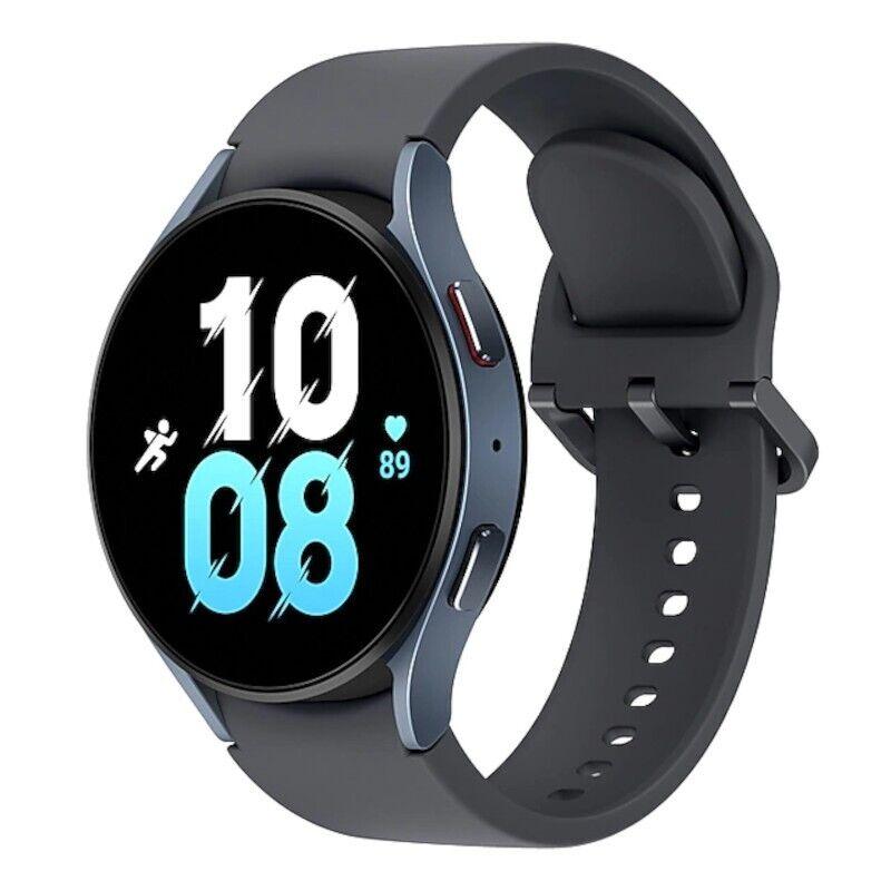 Samsung Galaxy Watch5 Bluetooth 44 mm - Blue Reconditionné - Samsung refurbished available on Backmarket