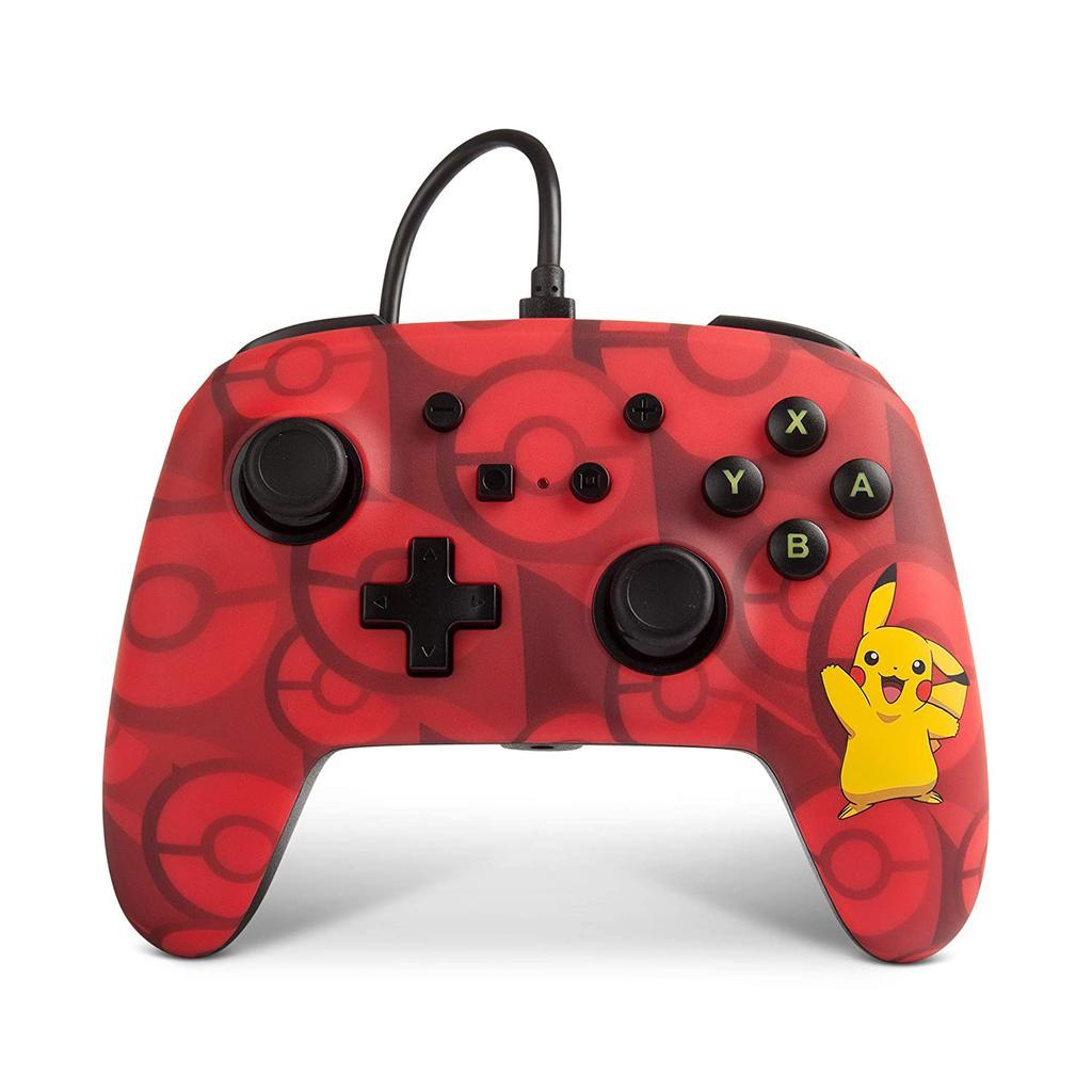Powera 1513777-01 Pokemon Enhanced Wired Controller For Nintendo Switch Pikachu Refurbished - PowerA refurbished available on Backmarket