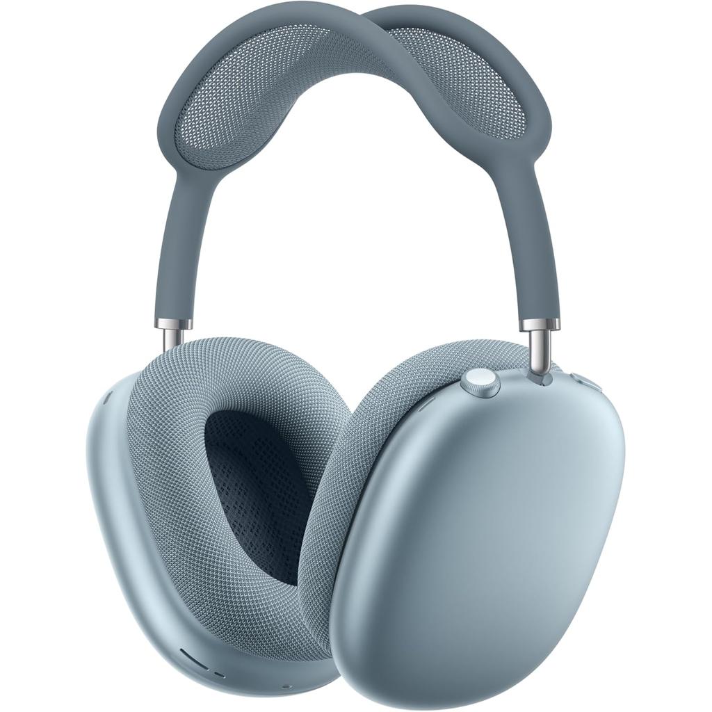AirPods Max Noise cancelling Headphone Bluetooth with microphone - Blue Refurbished - View 3 - Apple