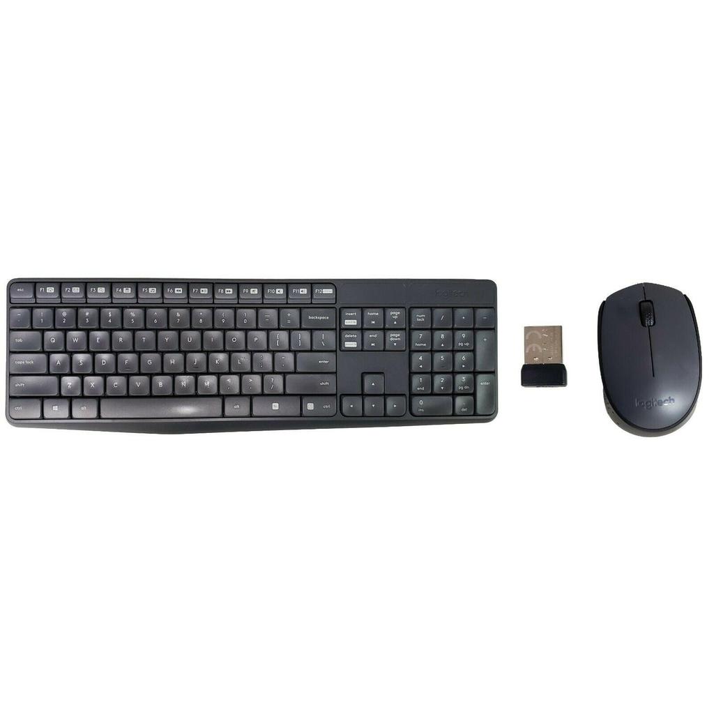 Logitech Keyboard QWERTY Wireless MK235 Refurbished - Logitech refurbished available on Backmarket