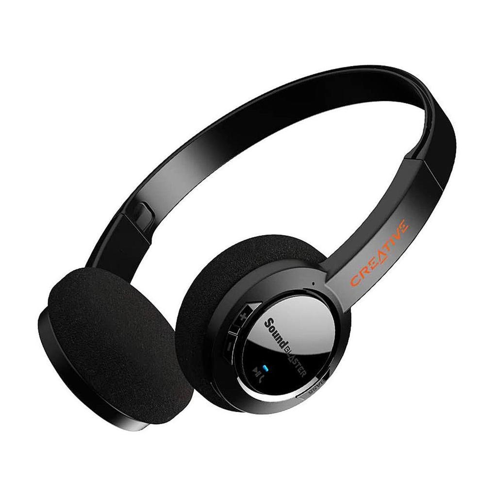 Creative Labs Creative Sound Blaster Jam V2 Headphone Bluetooth with microphone - Black Refurbished - Creative Labs refurbished available on Backmarket