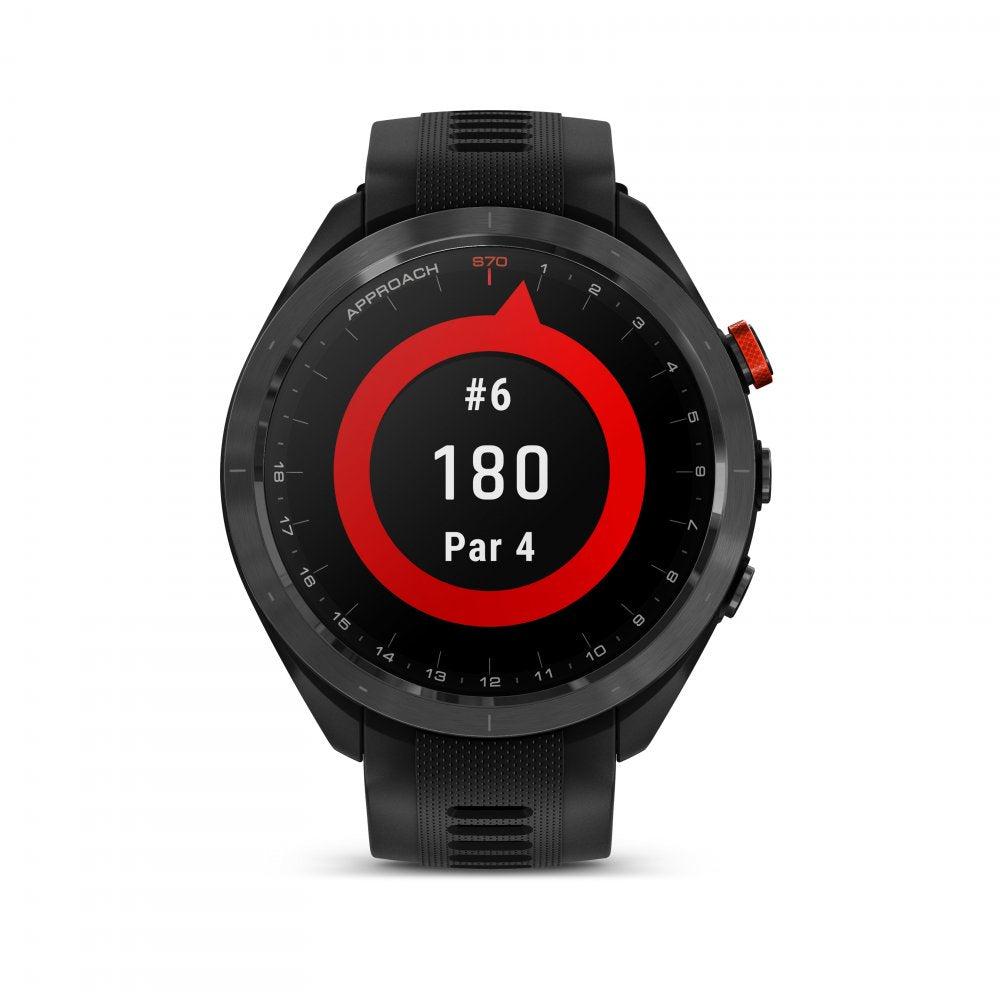 Garmin Approach S70 Bluetooth 47 mm - Black Reconditionné - Garmin refurbished available on Backmarket