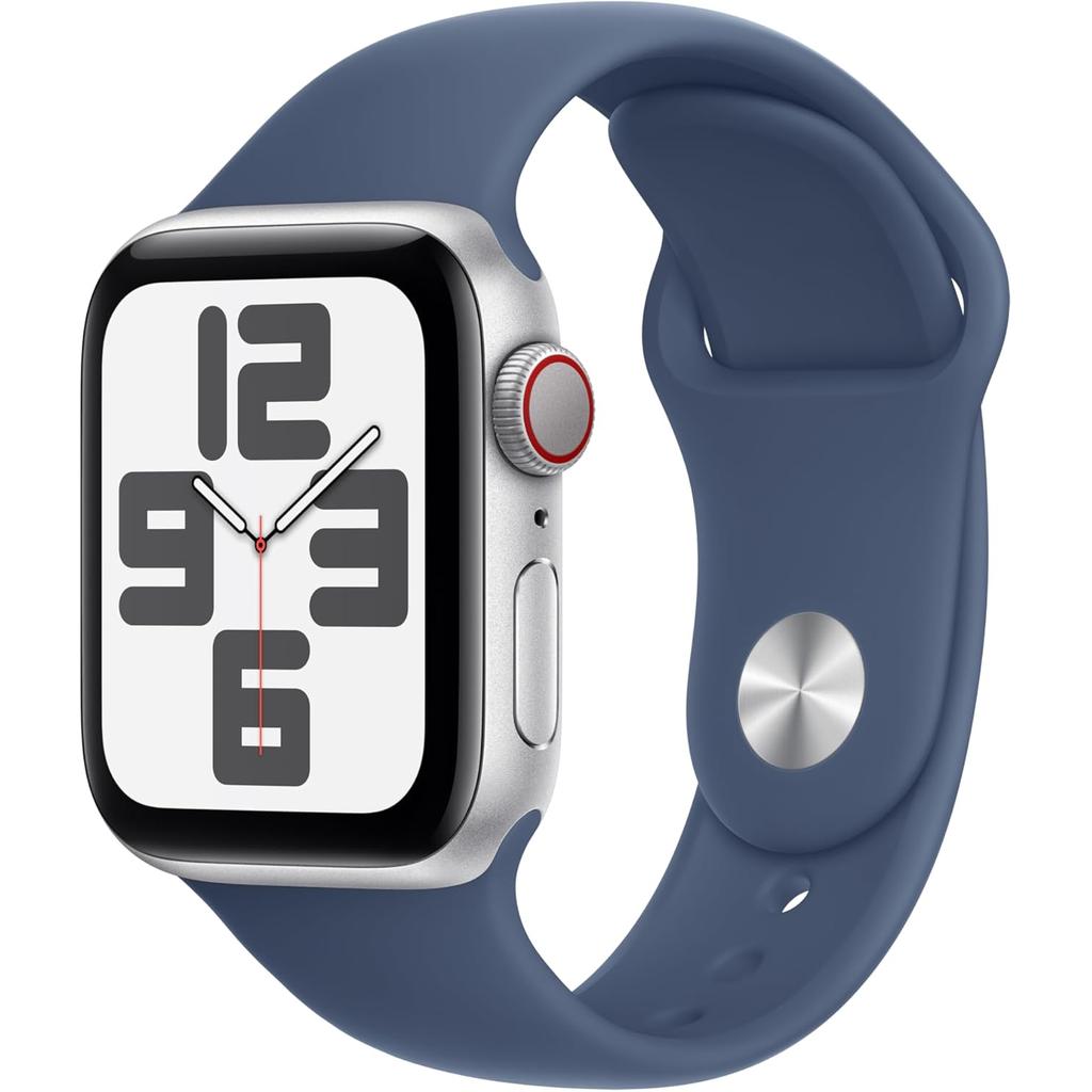Apple Watch Series 10 (2024) GPS 42 mm - Aluminium Silver - Sport band Blue Refurbished - Apple refurbished available on Backmarket