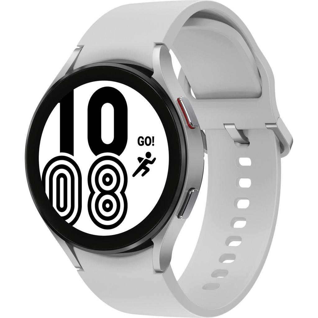 Samsung Galaxy Watch4 Bluetooth 44 mm - Silver Reconditionné - Samsung refurbished available on Backmarket