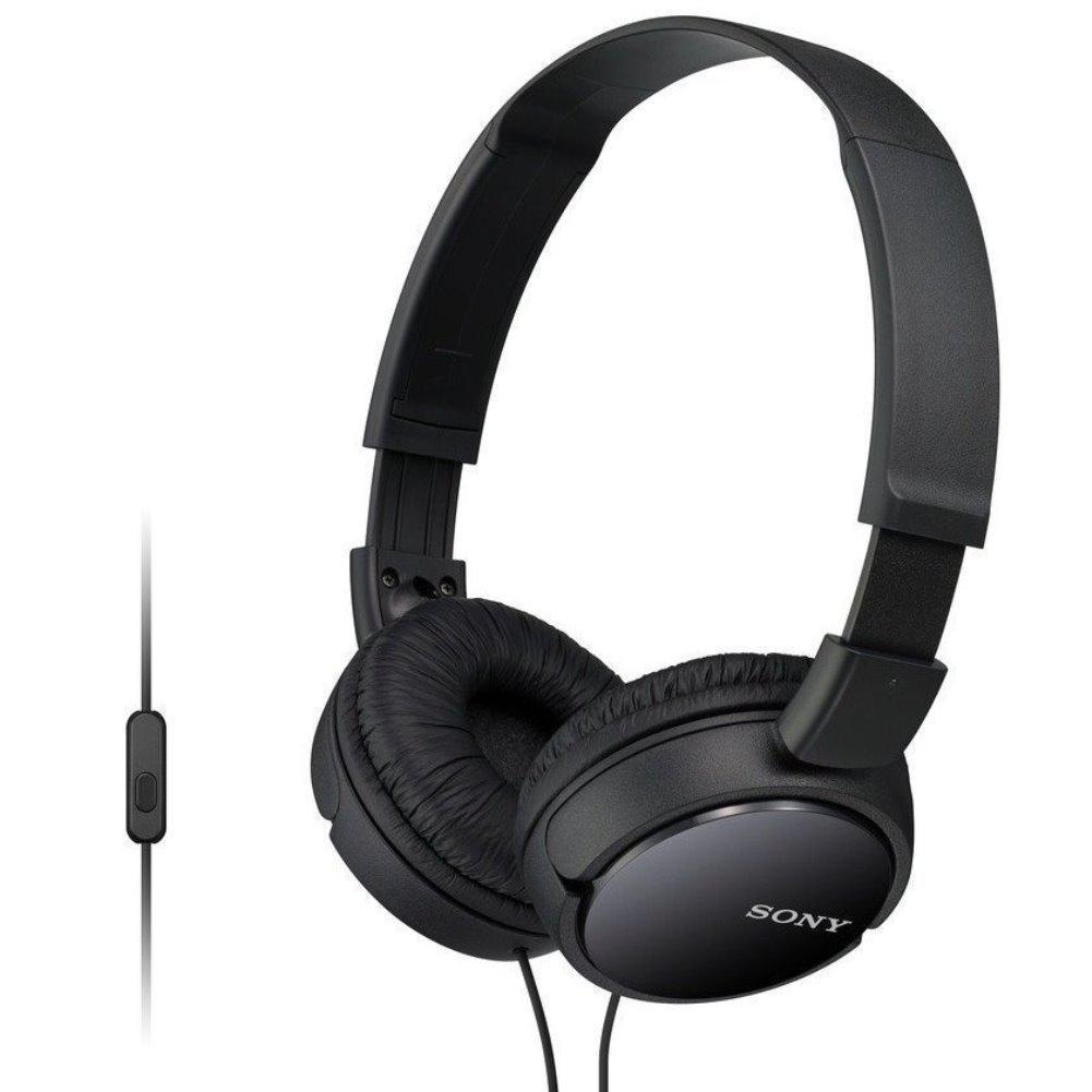 Buy Sony MDR-ZX110AP Headphone with microphone - Black Refurbished - $24.00 Sony MDR-ZX110AP Headphone with microphone - Black Refurbished - Sony refurbished available on Backmarket