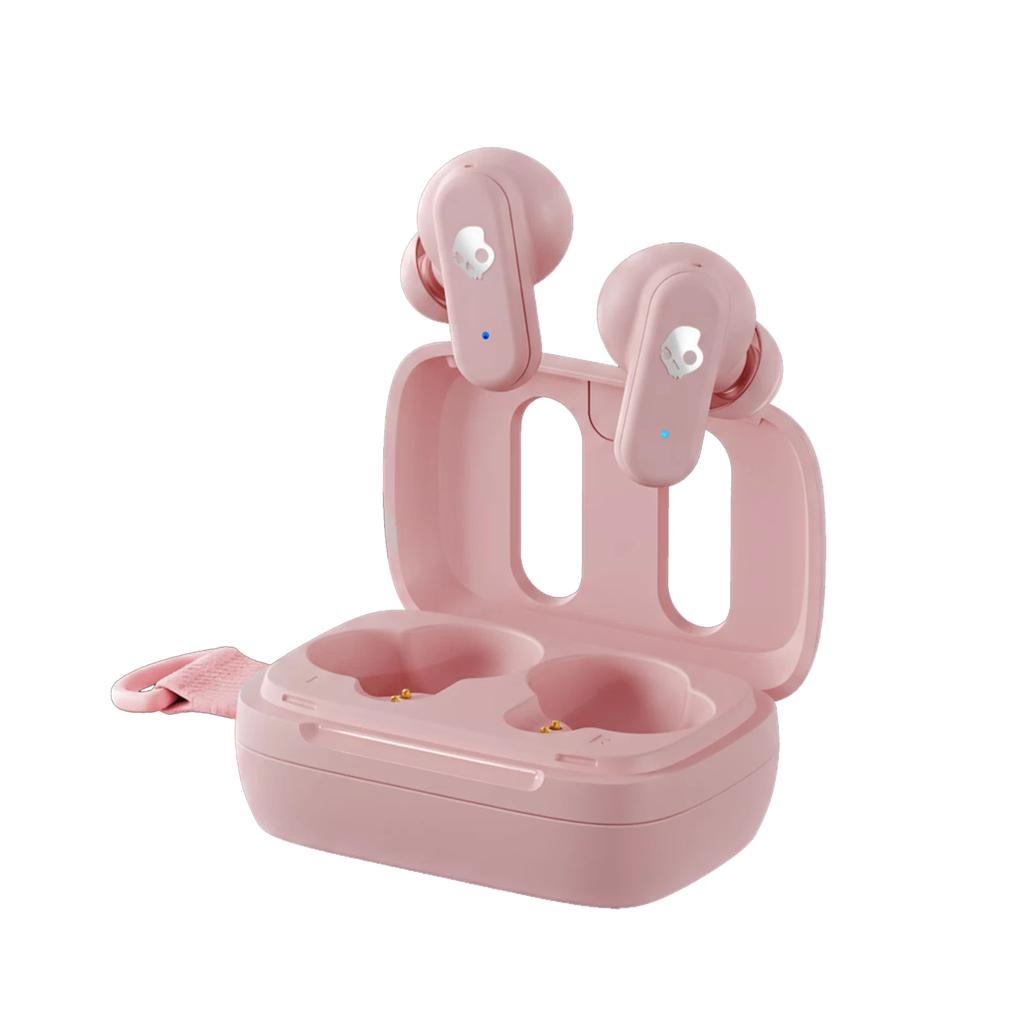 Skullcandy Dime 3 XT Earbud Noise-Cancelling Bluetooth Earphones - Pink Reconditionné - Skullcandy refurbished available on Backmarket