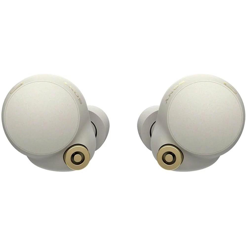 Sennheiser True Wireless Earbud Noise-Cancelling Bluetooth Earphones - Silver Reconditionné - Sennheiser refurbished available on Backmarket
