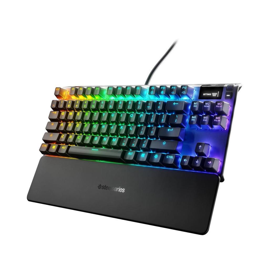 Steelseries Keyboard QWERTY Backlit Keyboard Apex 7 TKL Refurbished - SteelSeries refurbished available on Backmarket