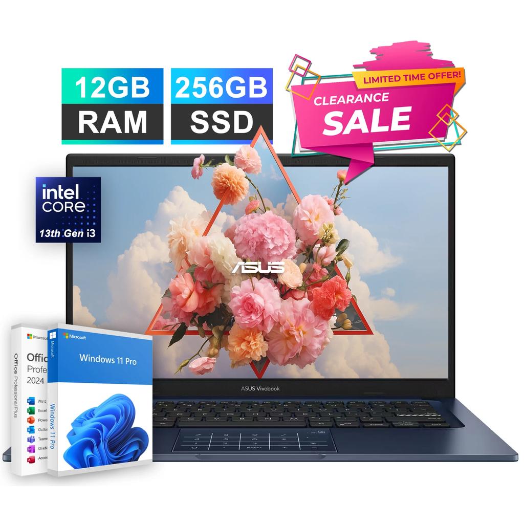 Asus Vivobook 14 S1405VA 14-inch (2023) - Core i3-1315U - 8 GB - SSD 256 GB Reconditionné - Asus refurbished available on Backmarket