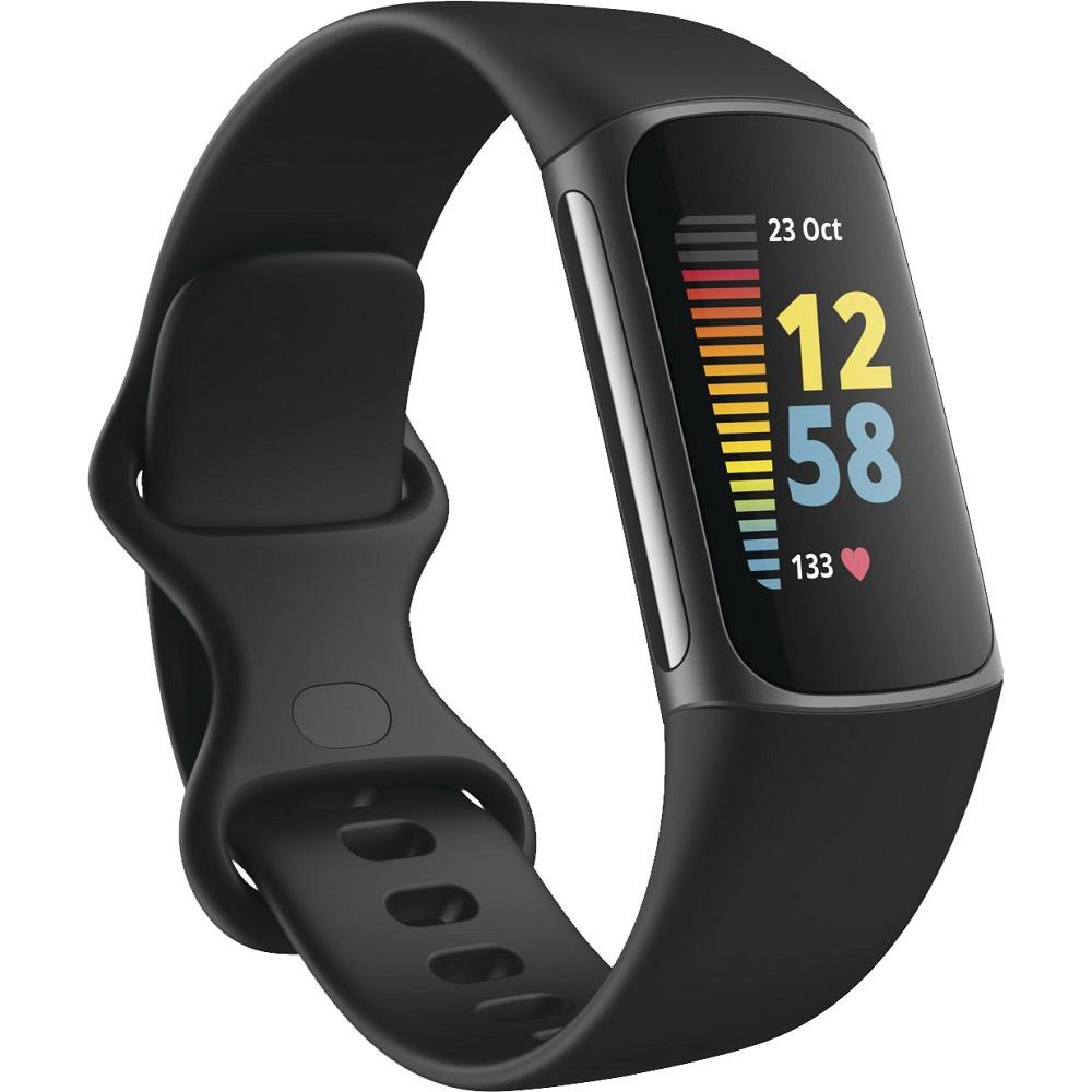 Fitbit Smart Watch Charge 5 HR - Black Reconditionné - Fitbit refurbished available on Backmarket