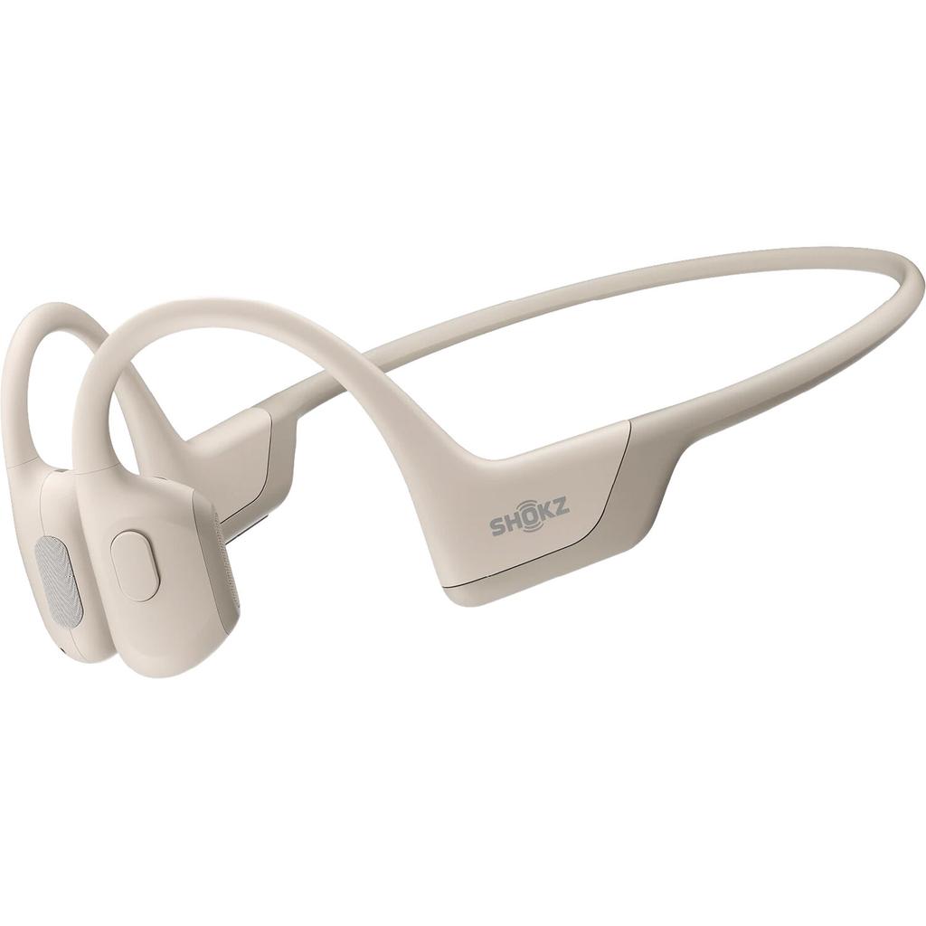 Shokz OpenRun Pro Noise-Cancelling Bluetooth Earphones - Beige Refurbished - Shokz (also known as AfterShokz) refurbished available on Backmarket