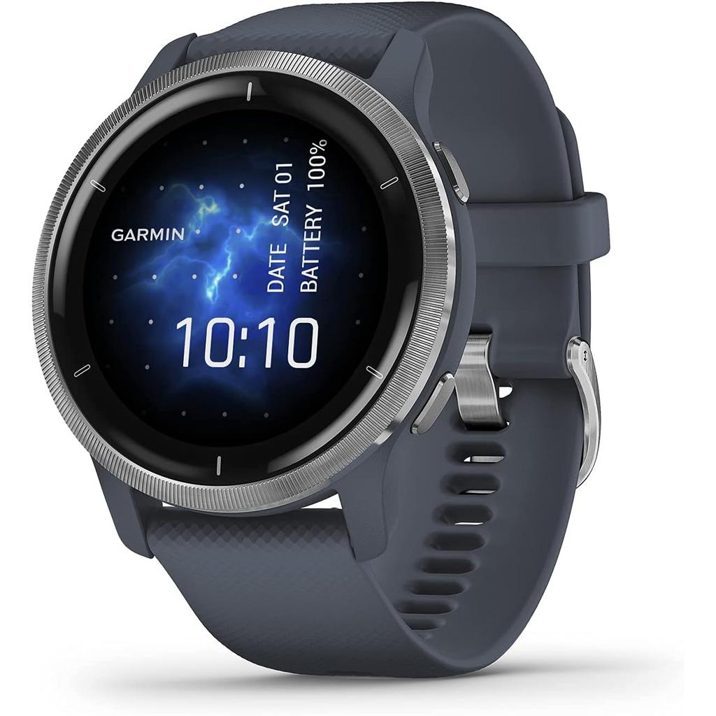 Smart Watch Garmin Venu 2 HR GPS - Silver Reconditionné - Garmin refurbished available on Backmarket