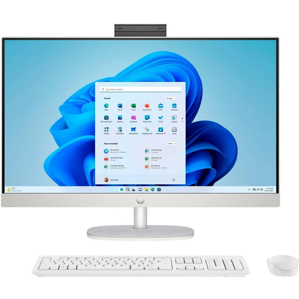 Hp 27-cr0306 27"" - Core i5-1334U - RAM 8 GB - SSD 256 GB Reconditionné - Hewlett-Packard (ou HP en abrégé) refurbished available on Backmarket