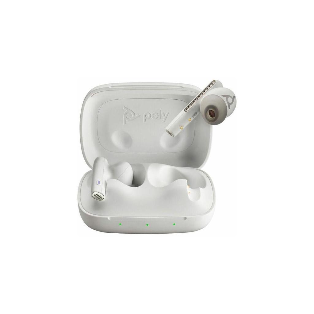 Poly Voyager Free 60 UC Earbud Noise-Cancelling Bluetooth Earphones - White Reconditionné - N/A (Il existe plusieurs marques avec le nom "Poly", il refurbished available on Backmarket