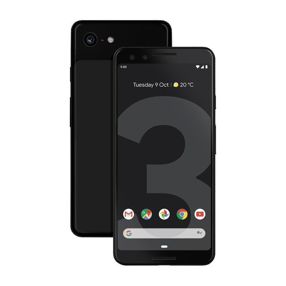 Google Pixel 3 64GB - Black - Unlocked Reconditionné - Google refurbished available on Backmarket