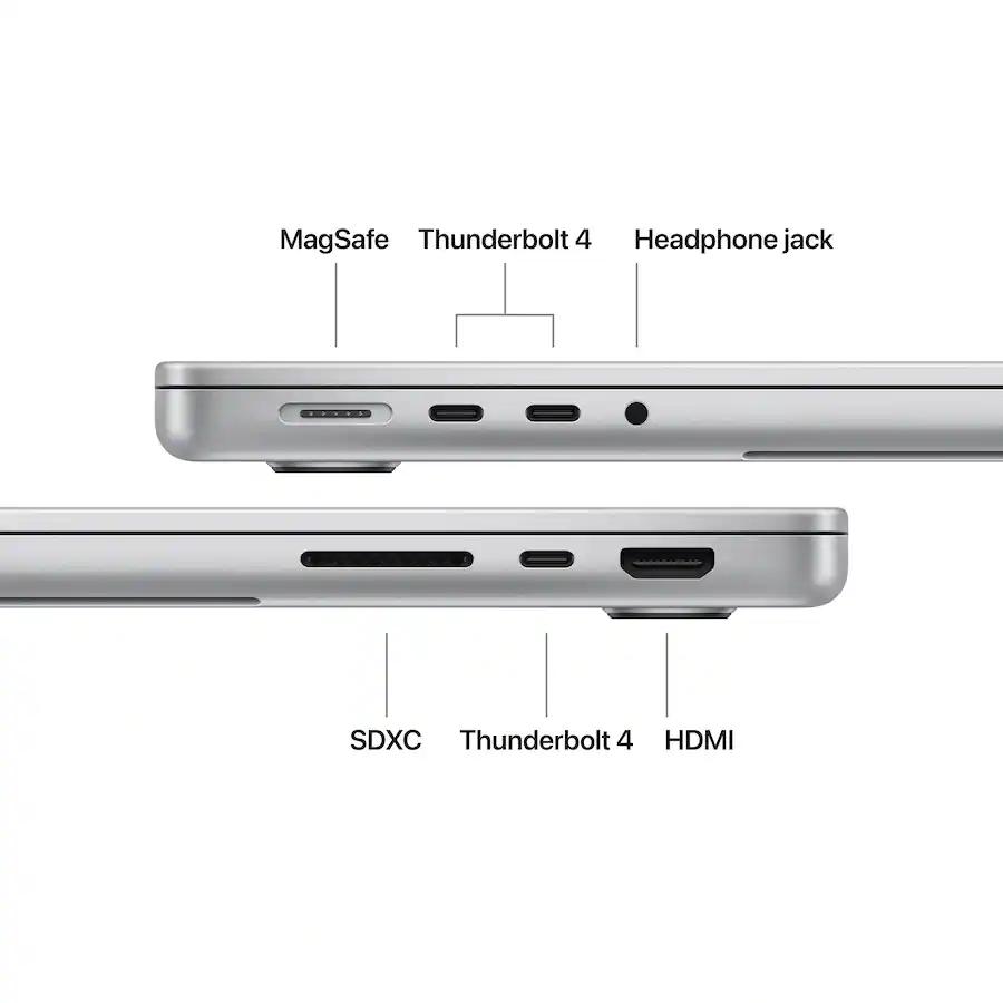 MacBook Pro (2025) 14-inch - Apple M5 10-core and 10-core GPU - 24GB RAM - SSD 1000GB - Nano-texture display Refurbished - View 2 - Apple