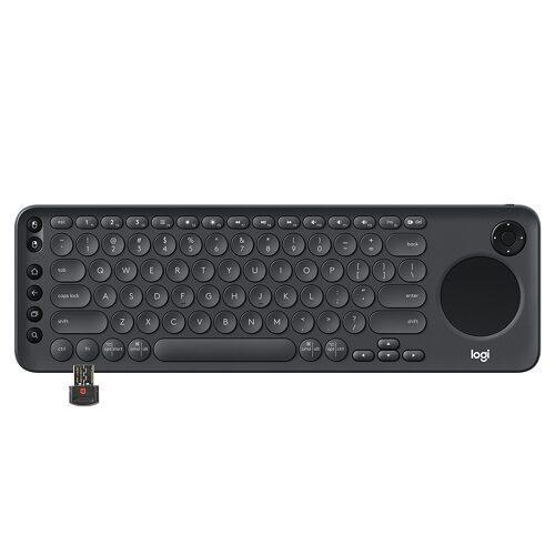 Logitech Keyboard QWERTY Wireless Backlit Keyboard K600 Refurbished - Logitech refurbished available on Backmarket