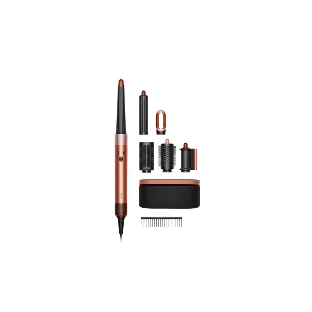 Dyson Airwrap i.d. Multi-Styler for Straight+Wavy Hair - Amber Silk/Pink Champagne - Gift Edition Refurbished - Dyson refurbished available on Backmarket