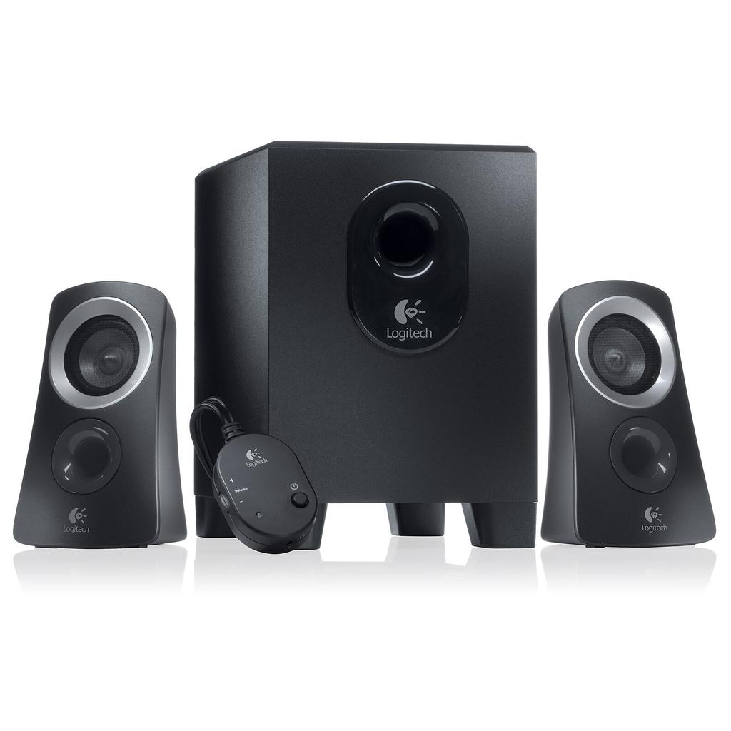Logitech Z313 2.1 speakers - Black Refurbished - Logitech refurbished available on Backmarket