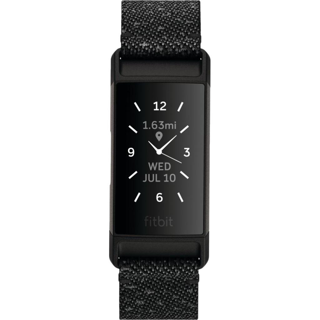 Fitbit Smart Watch Charge 4 HR GPS - Granite Reflective Reconditionné - Fitbit refurbished available on Backmarket