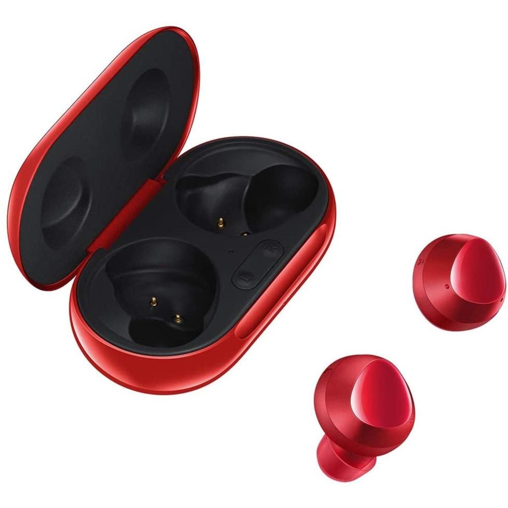 Galaxy Buds+ R175N Earbud Noise-Cancelling Bluetooth Earphones - Red Reconditionné - Samsung refurbished available on Backmarket