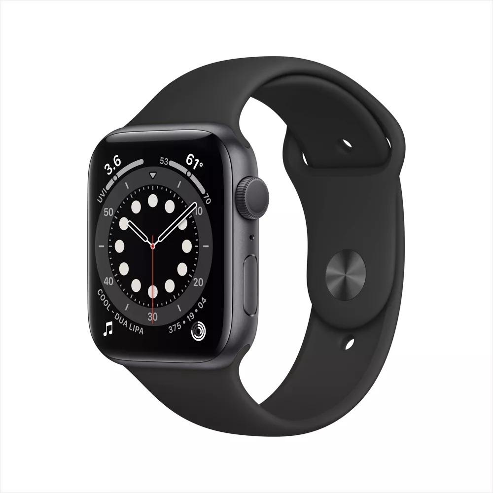 Smart Watch Apple Watch Series 6 HR GPS - Gray Reconditionné - Apple refurbished available on Backmarket