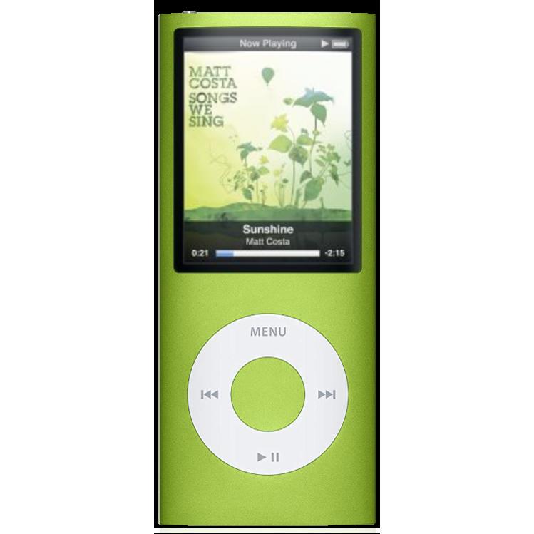 Buy iPod nano 4 16GB - Green Refurbished - $169.00 iPod nano 4 16GB - Green Refurbished - Apple refurbished available on Backmarket