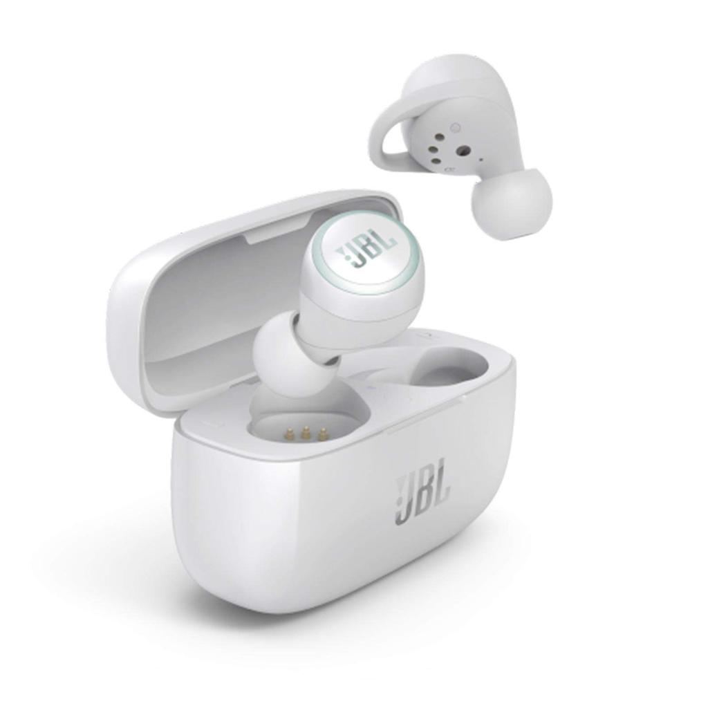 JBL Live 300TWS Earbud Noise-Cancelling Bluetooth Earphones - White Reconditionné - JBL refurbished available on Backmarket