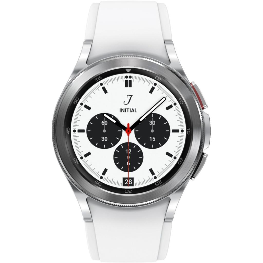 Samsung Galaxy Watch4 Bluetooth + Cellular 44 mm - Silver Reconditionné - Samsung refurbished available on Backmarket