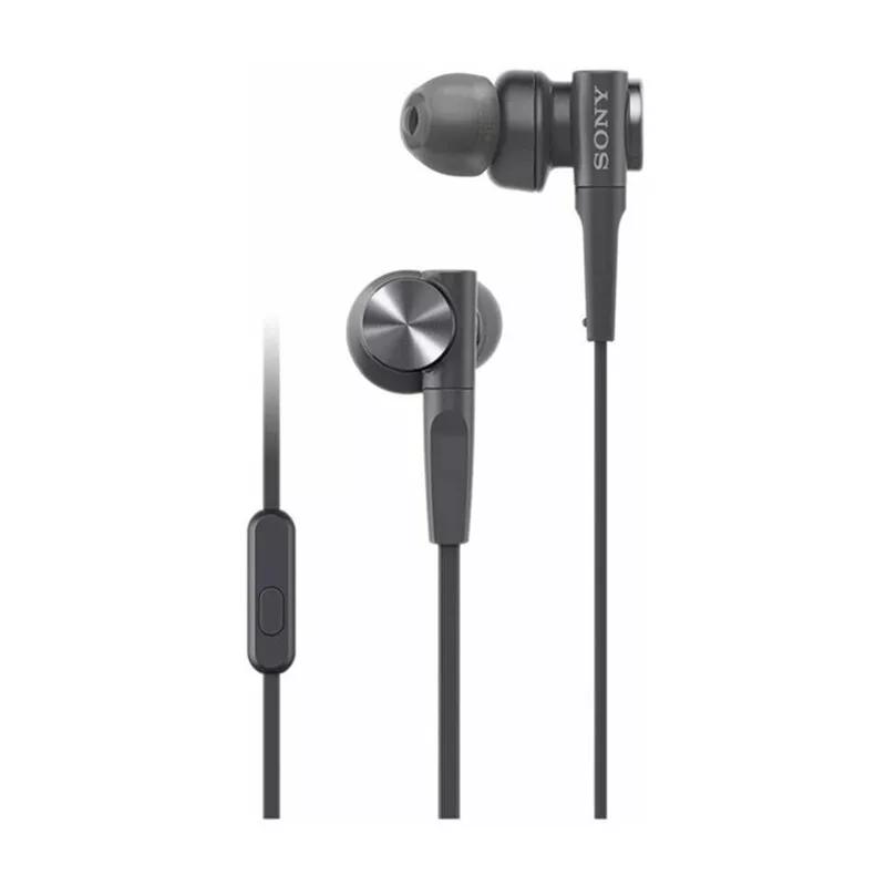 Sony MDR-XB55AP Earbud Earphones - Black/Grey Reconditionné - Sony refurbished available on Backmarket